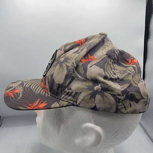 Rip Curl Live The Search Adults Floral Tropical Hat Adjustable Comfort Casual - Picture 2 of 10